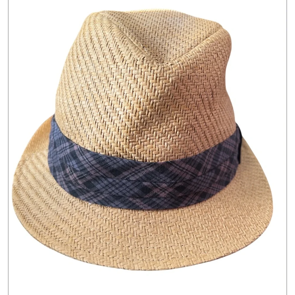 Target Fedora Tan Hat Size M/L